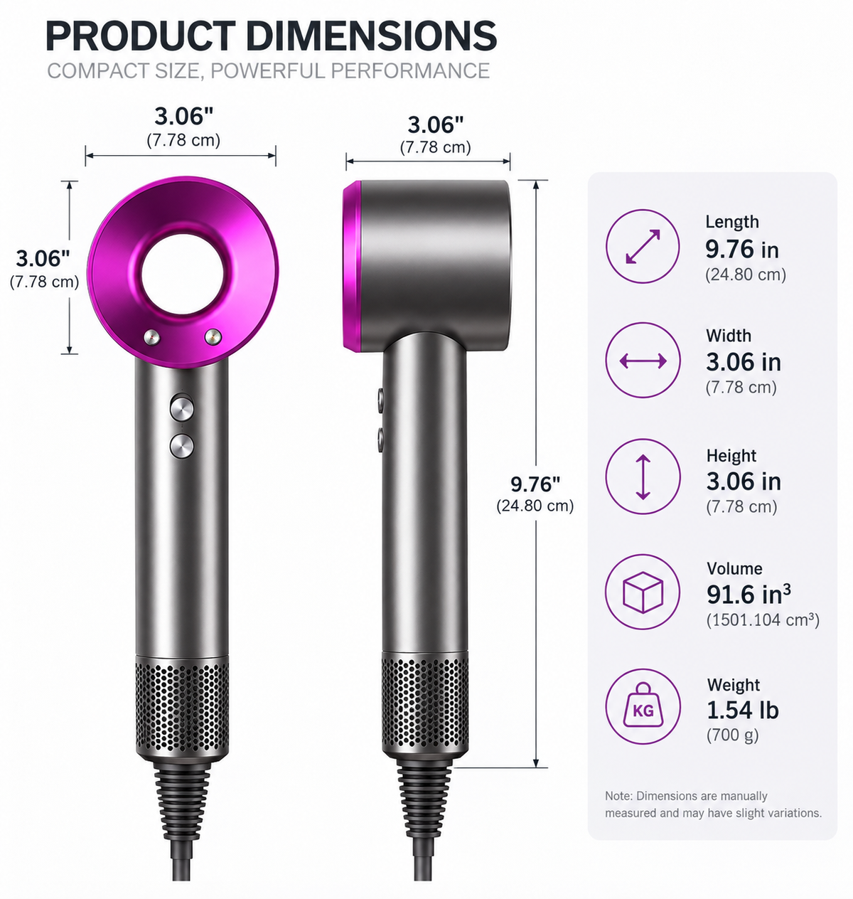 High-Speed Ionic Hair Dryer