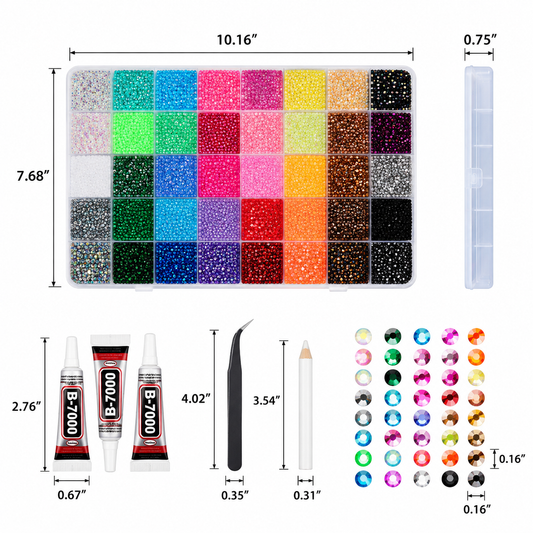 Nail Art Charm Set