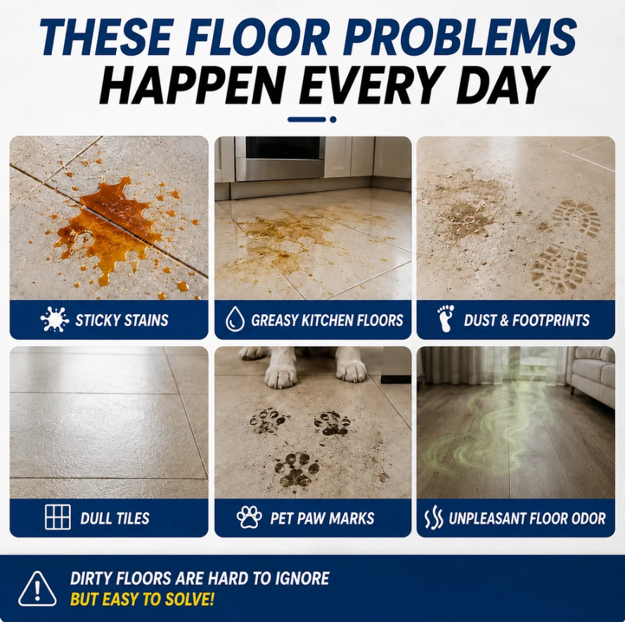 Floor Cleaning Tablets Multi-Surface Antibacterial Cleaner
