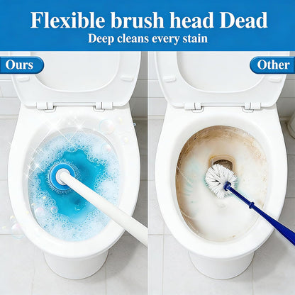 Freshness in One Click:  Disposable Toilet Scrubber Kit