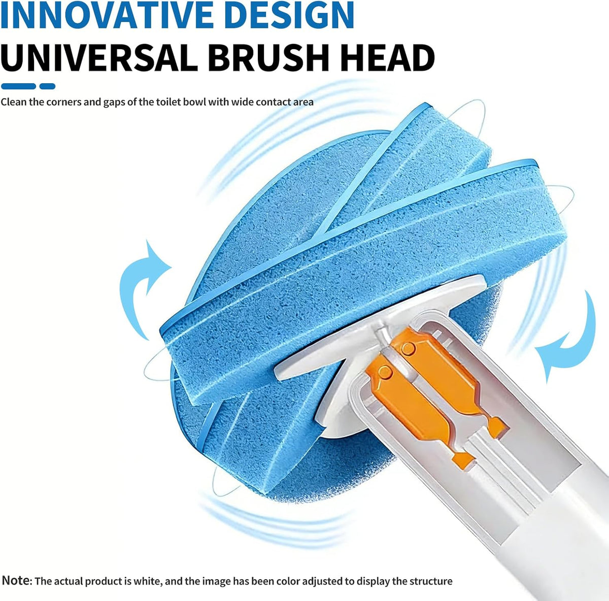 Freshness in One Click:  Disposable Toilet Scrubber Kit