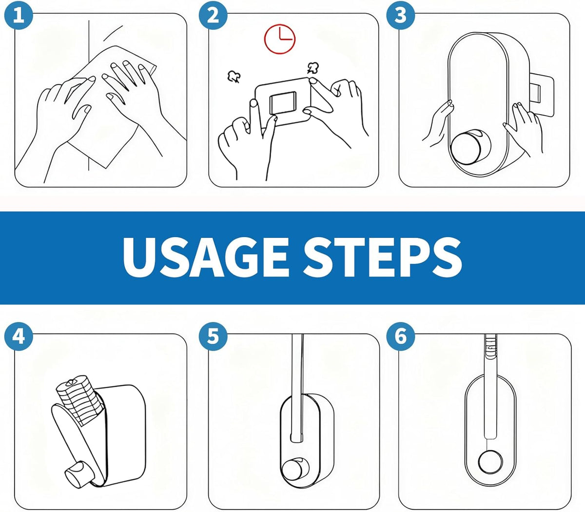Freshness in One Click:  Disposable Toilet Scrubber Kit