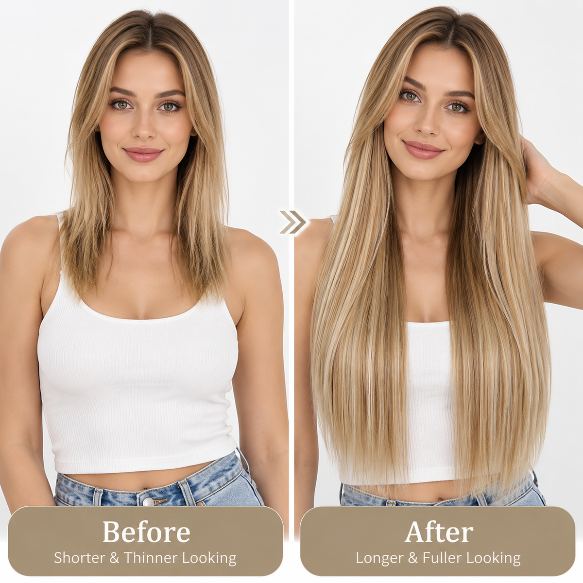 Invisible Hair Extensions