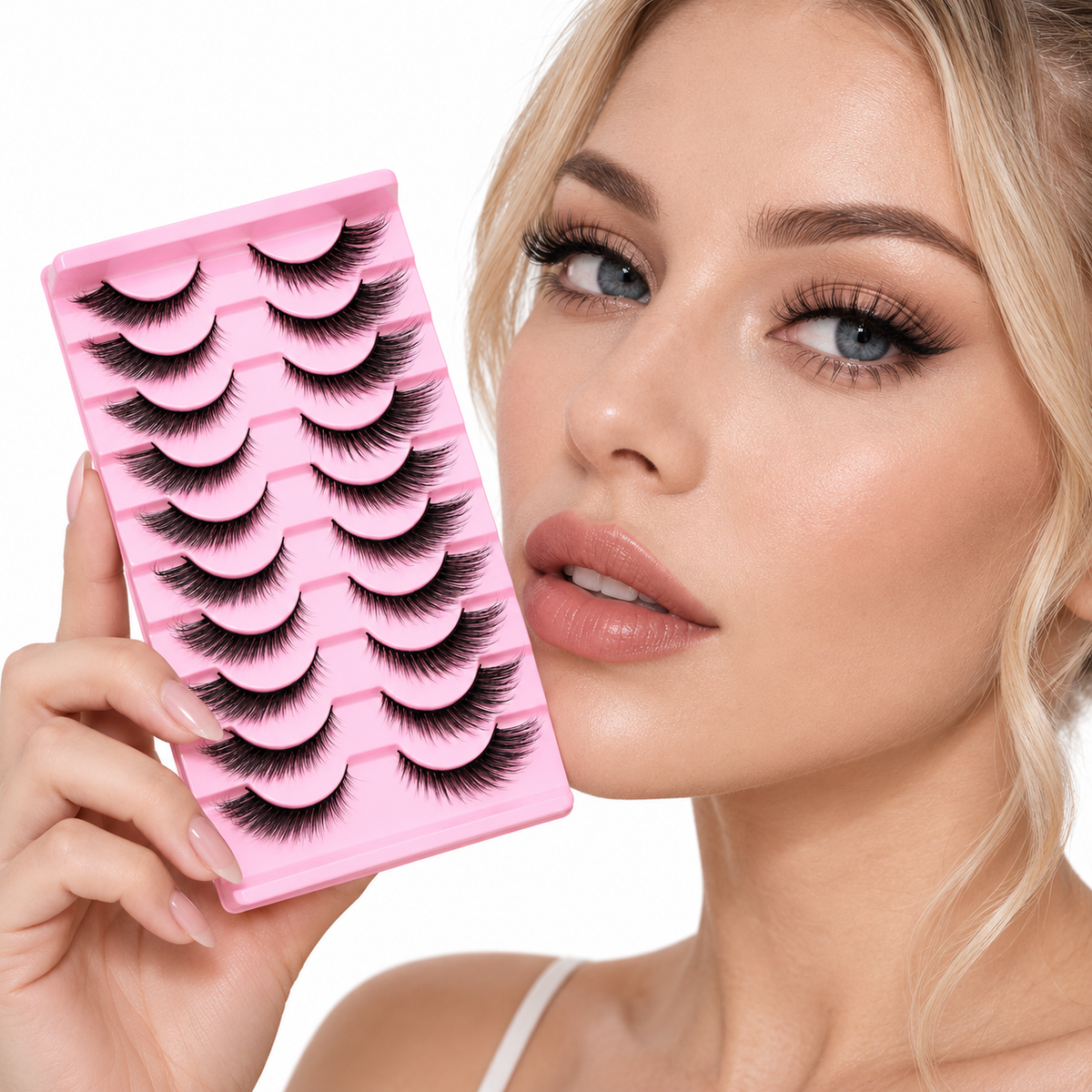 Natural Wispy False Eyelashes