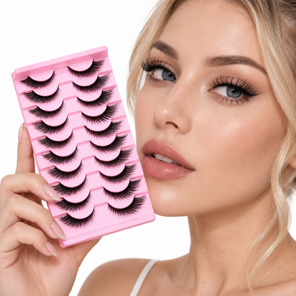 Natural Wispy False Eyelashes